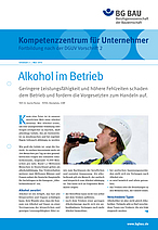 Titelbild Kompetenzzentrum für Unternehmer - Fortbildung nach DGUV Vorschrift 2 "Alkohol im Betrieb"