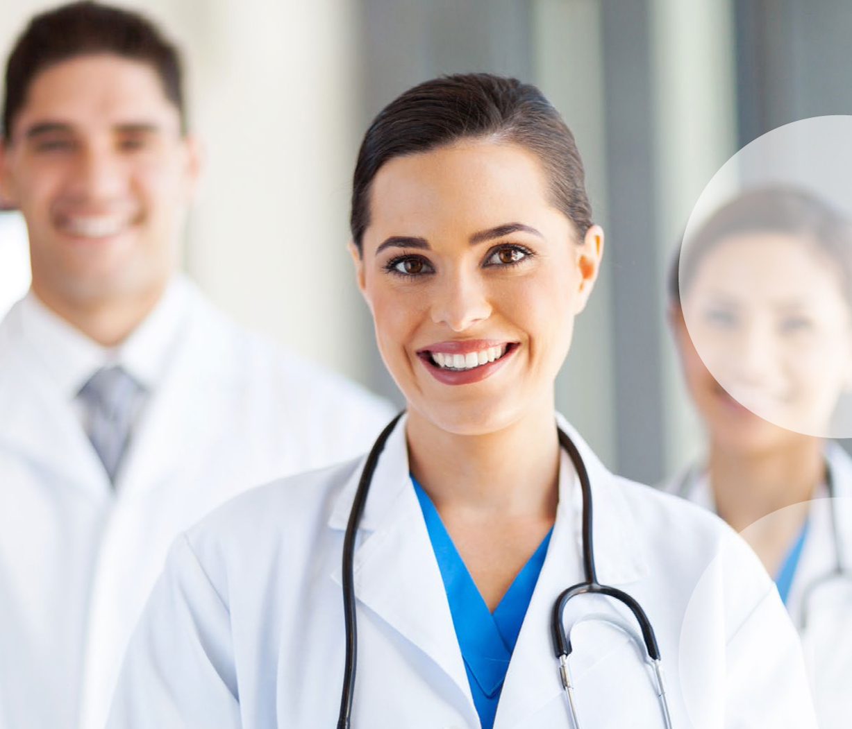 AMD-Flyer "Kompetent in allen Fragen der Arbeitsmedizin und des Gesundheitsschutzes"