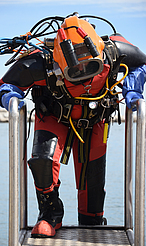 Kommerzieller Taucher